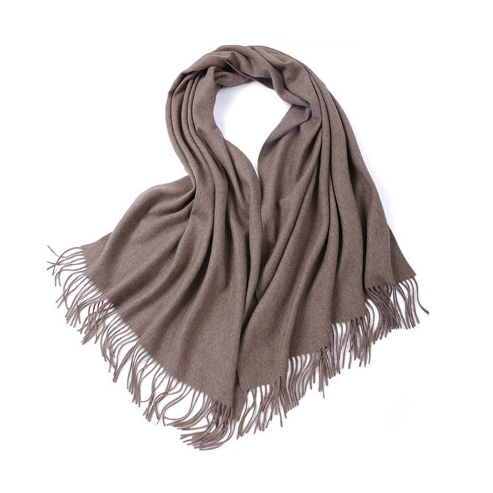 HL22W019 cashmere fur scarf