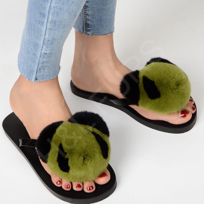 HL8X028 Flip Flop with Rex Rabbit Bear-1