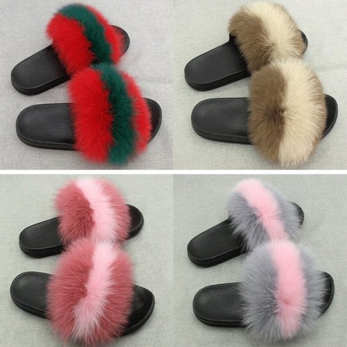 fur slides wholesale by hlfurs.com