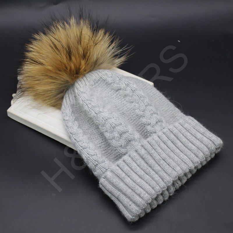 HL9C022-Knit Cap Winter Hat Beanie Hat Knit Cap Winter Hat Beanie Hat