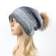 Wholesale Beanie Hat With Fur pompom