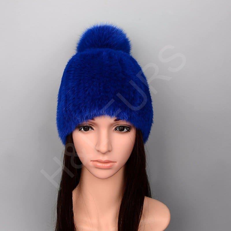 Mink Fur Hat HL8C013-D Mink Fur Hat