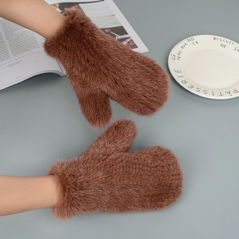 Mink Fur Gloves