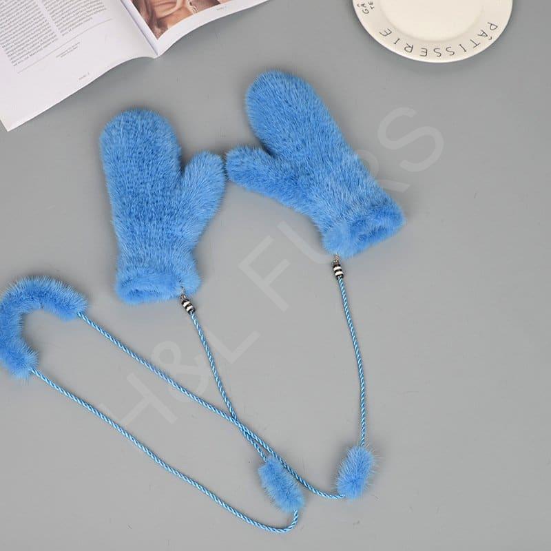 Hot Selling Mink Glove HL8S003 (4) Hot Selling Mink Glove