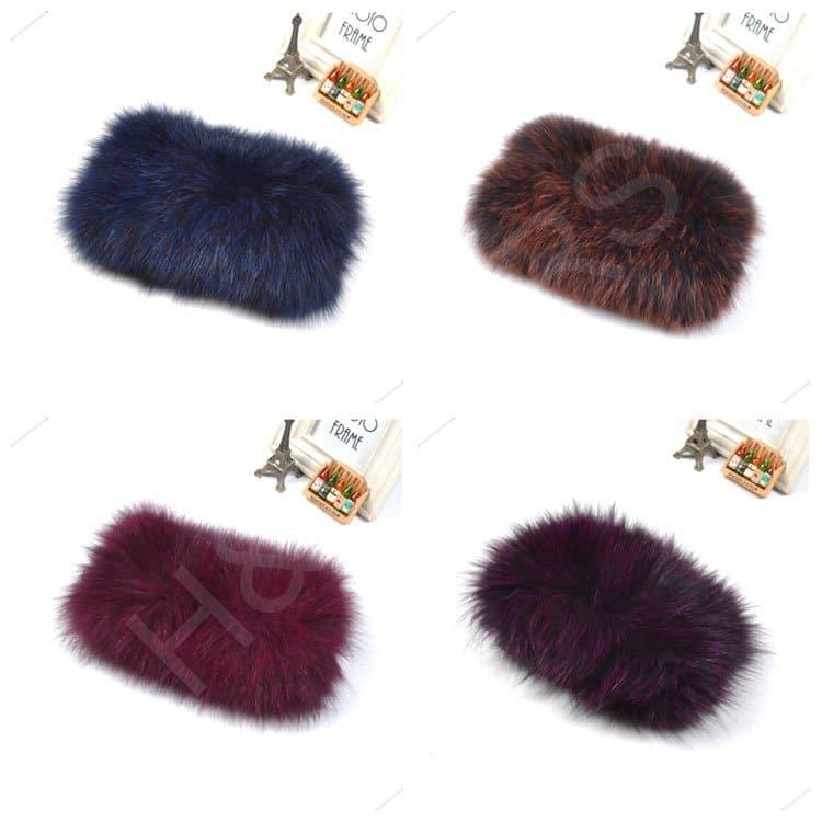Fox Fur Headband HL8T003 (7) Fox Fur Headband