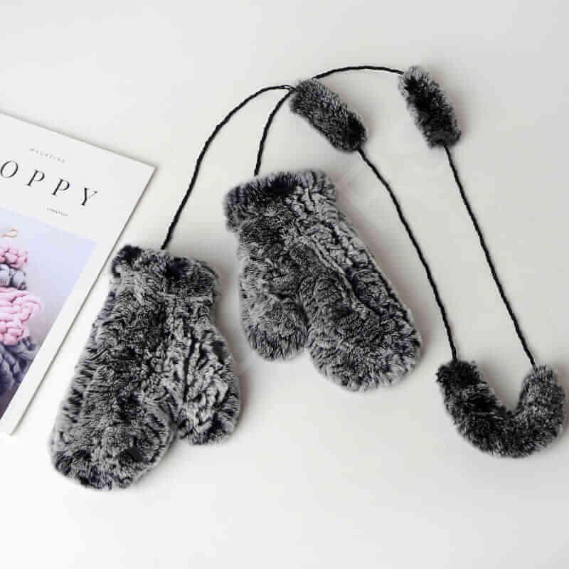 HL8S006 Rex Rabbit Knit Mitten-11