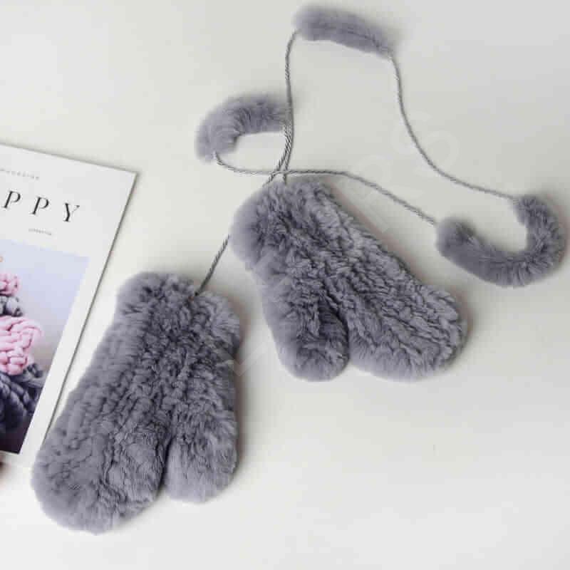 HL8S006 Rex Rabbit Knit Mitten-14