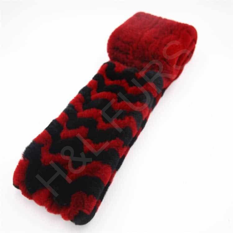 HL8W033 Rex Rabbit Scarf-4
