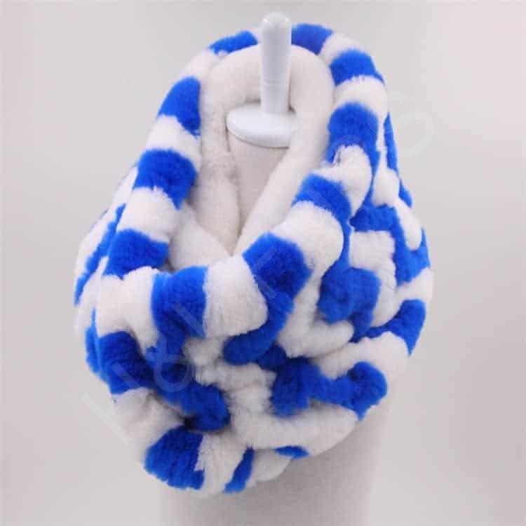 HL8W033 Rex Rabbit Scarf-5