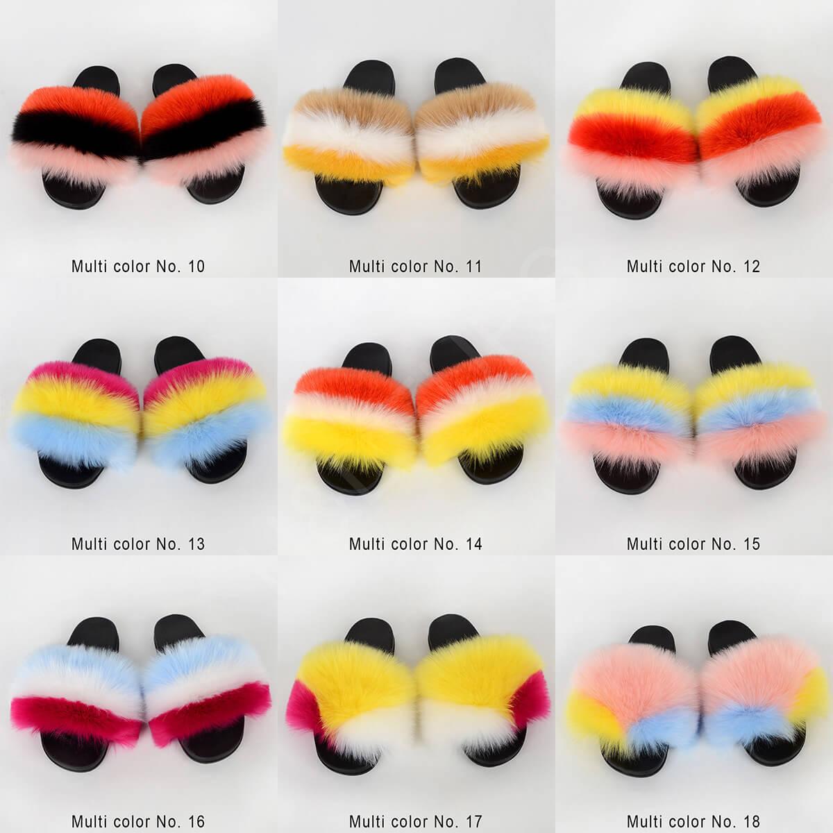 faux fur multi color 2