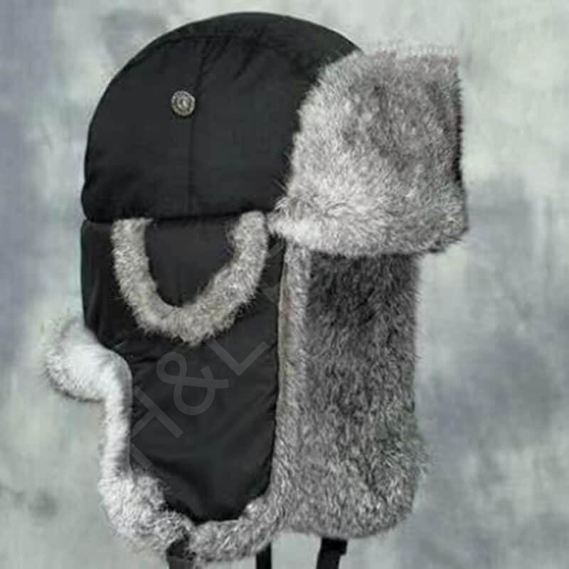 Rabbit Ear Flap Hat Ushanka Hat HL20C031-B Rabbit Ear Flap Hat Ushanka Hat HL20C031-B
