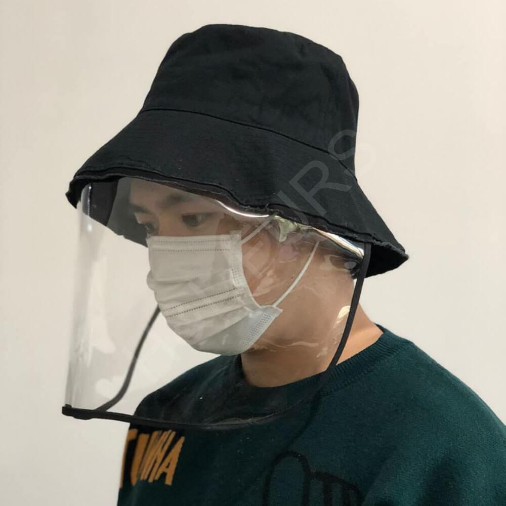 Factory Supply Anti Virus Protective Cap Face Mask Fisherman Hat HL20Z016-2 Factory Supply Anti Virus Protective Cap Face Mask Fisherman Hat HL20Z016-2