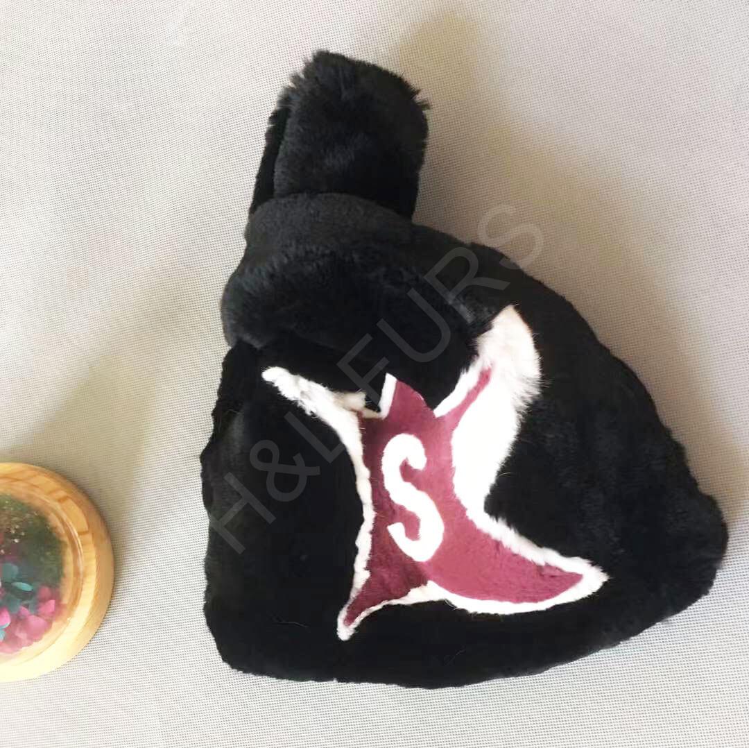 Fur crossbody bag rex rabbit bag HL20HB016-A- Fur crossbody bag rex rabbit bag HL20HB016-A-