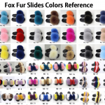 fox fur slides colors from hlfurs.com