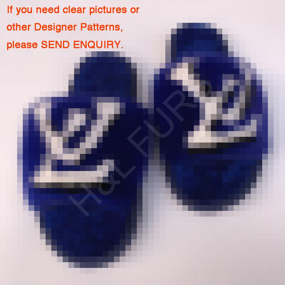 Mosaic HL20X010 mink lv design fur slides from hlfurs.com-1