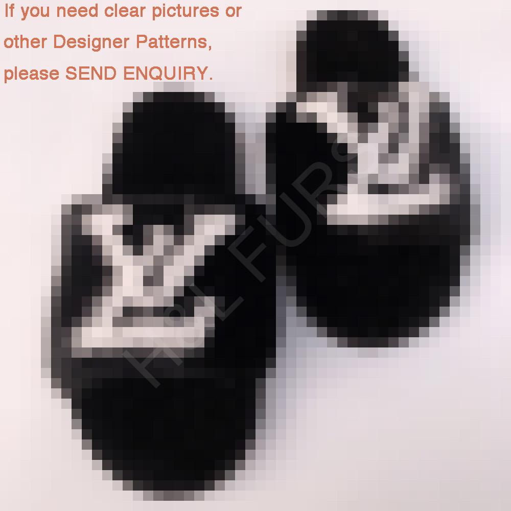 Mosaic HL20X010 mink lv designer fur slides from hlfurs.com-2
