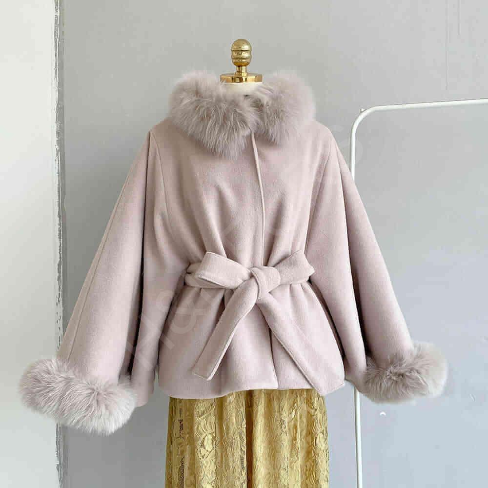fur jacket wholesale manufacturer - HL21G011