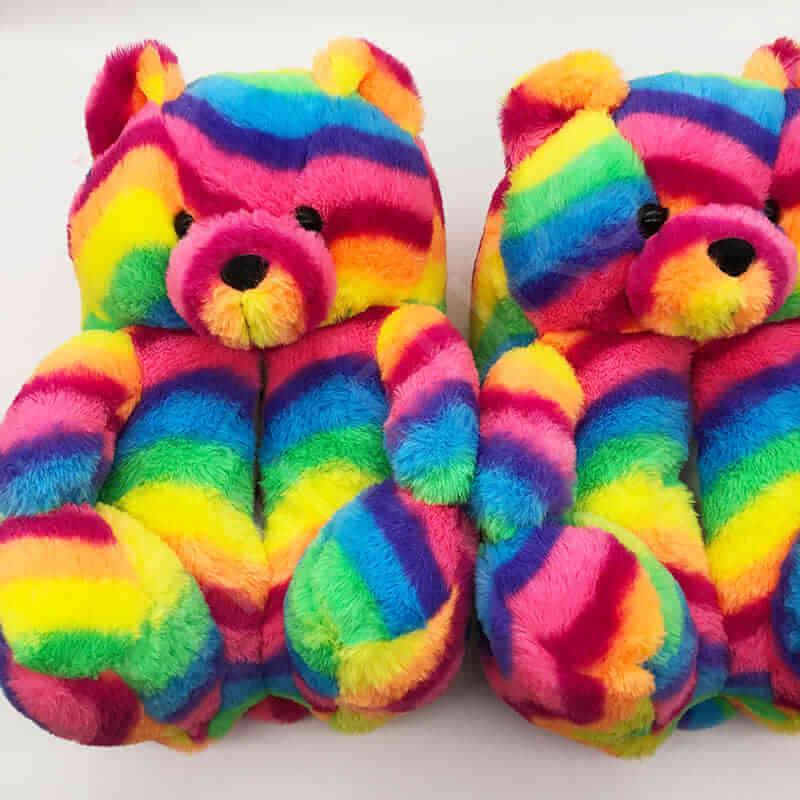 HL20FX030 teddy bear slippers colors-3