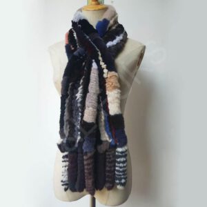 fur scarf wholesale manufacturer - HL22W005