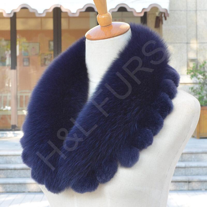 Minimalism Rex And Fox Fur Scarf Collar Real Fur Wholesale | Boutique Supply - Image 7