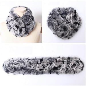 fur scarf wholesale manufacturer - HL20W005