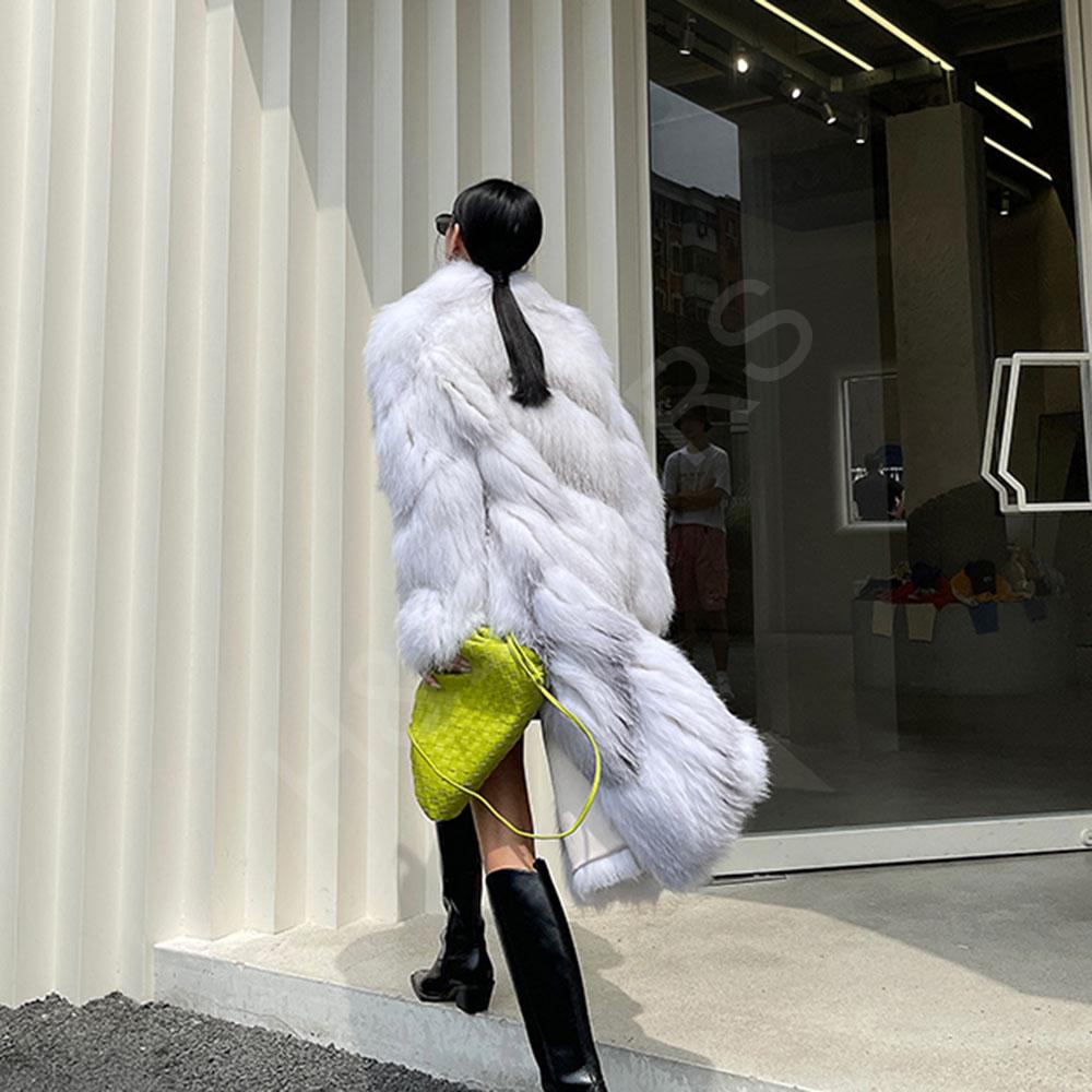 HL22G016 Fox Fur Jacket Wholesale-3