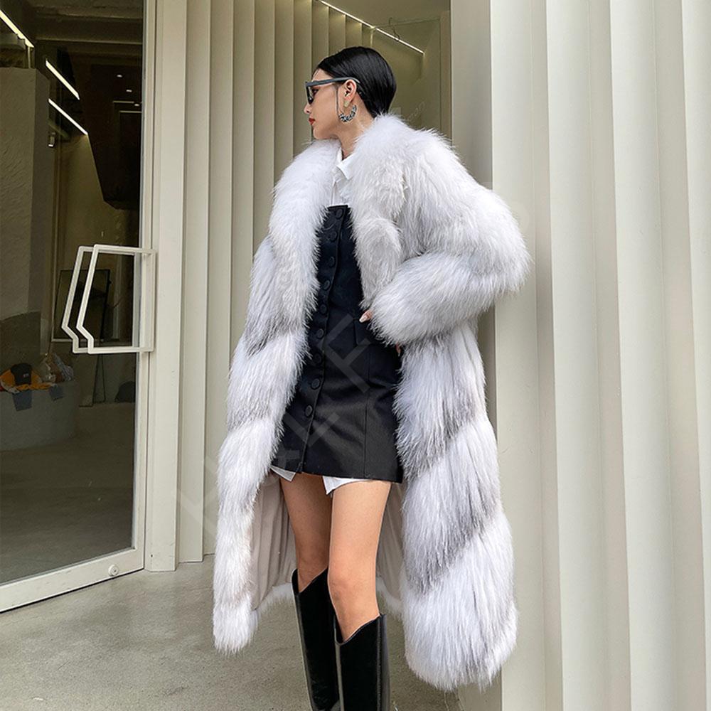 HL22G016 Fox Fur Jacket Wholesale-5