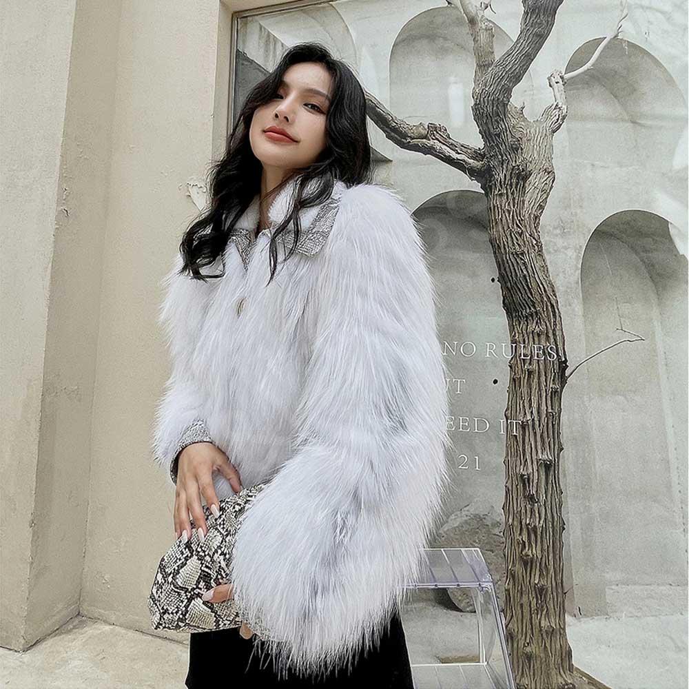 HL22G030 Fox Fur Jacket Wholesale-4