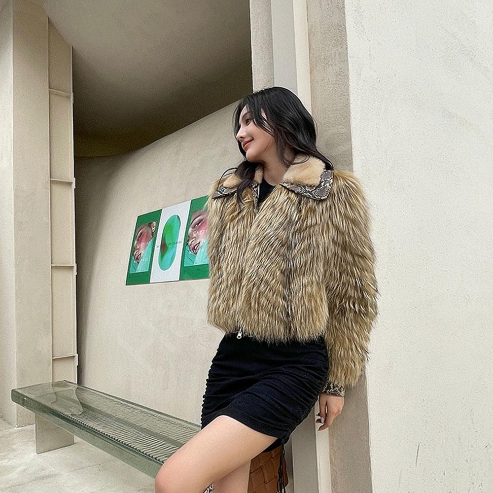 HL22G030 Fox Fur Jacket Wholesale-8