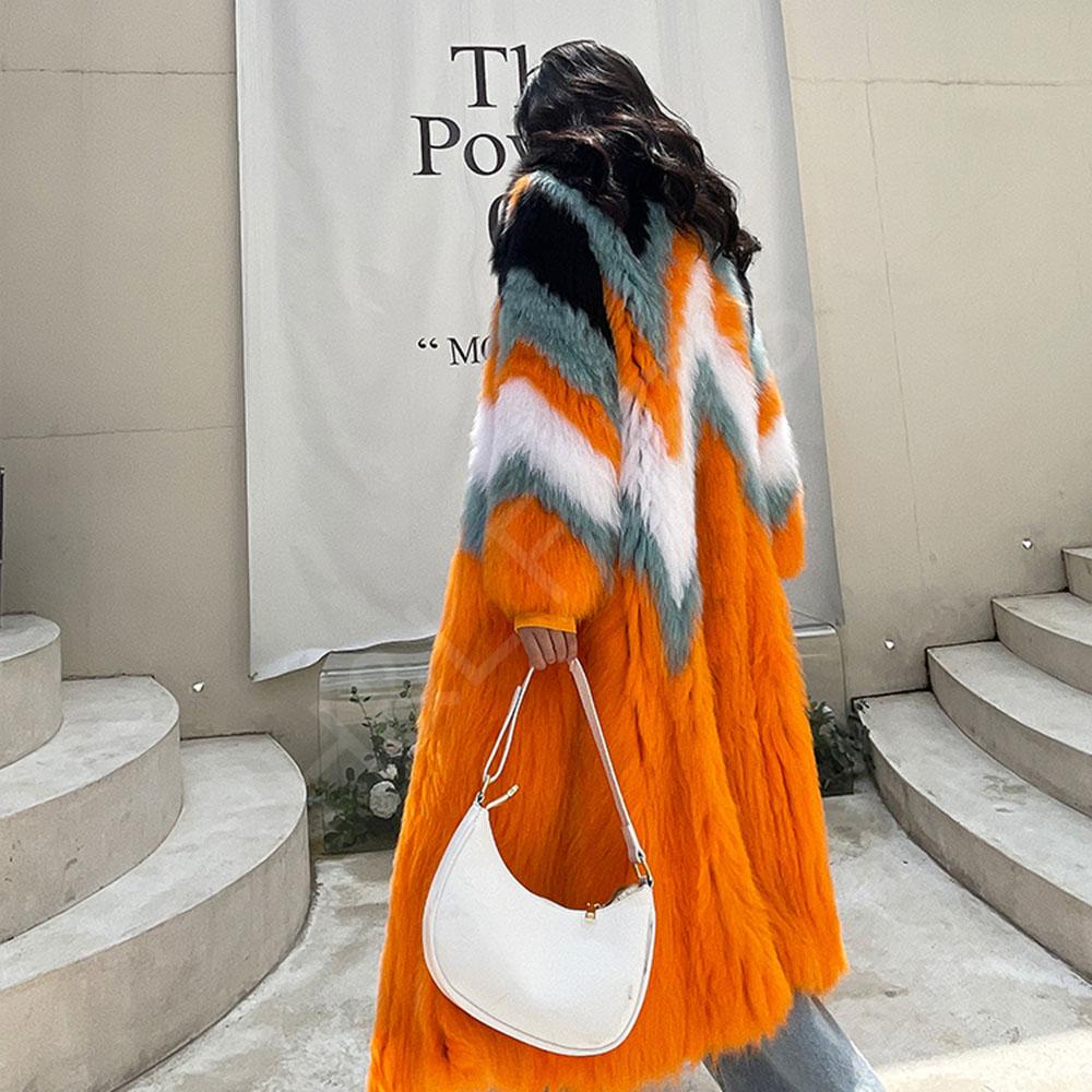 HL22G039 Fox Fur Jacket Wholesale-2