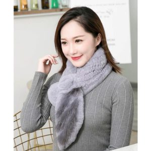 fur scarf wholesale manufacturer - HL20W037