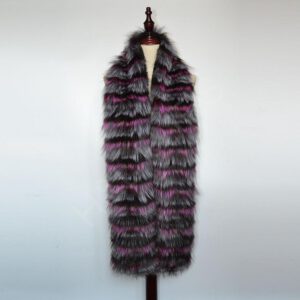 fur scarf wholesale manufacturer - HL8W051