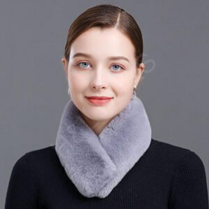 fur scarf wholesale manufacturer - HL23W021