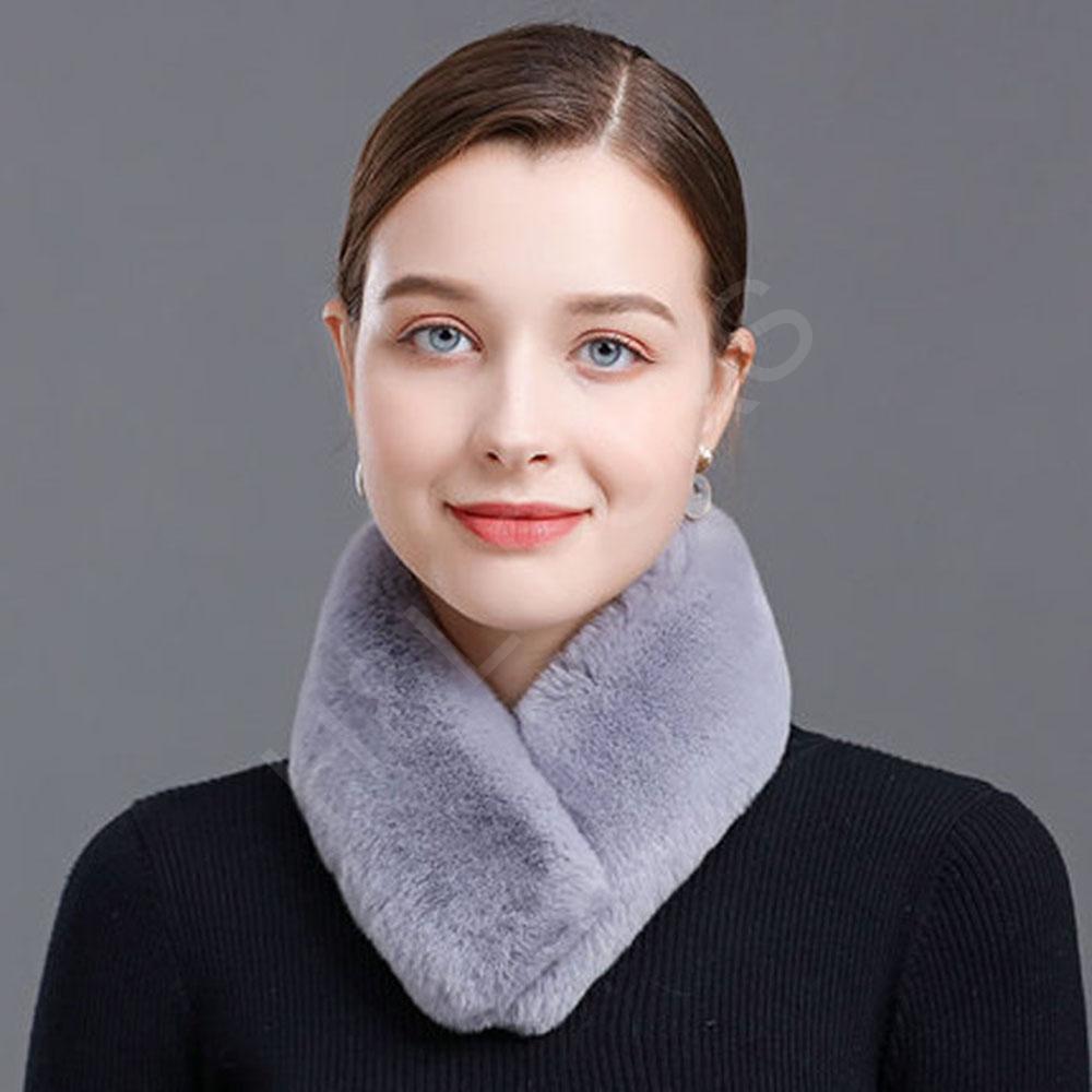 fur scarf wholesale manufacturer - HL23W021