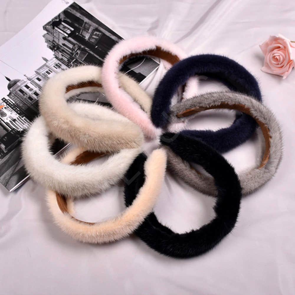 HL21Q002 Mink Fur headbands from hlfurs.com