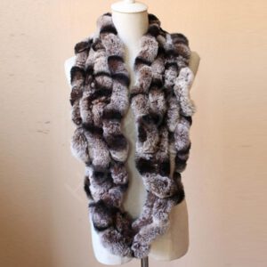 fur scarf wholesale manufacturer - HL20W018